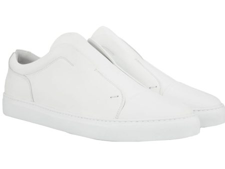 Aaron Tech Sneaker in White Fashion