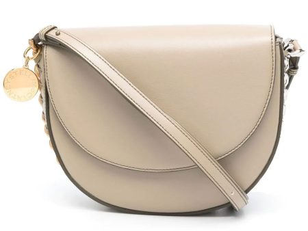 Medium Flap Shoulder Bag in Bamboo Online