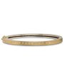 Yellow Gold and Sterling Silver Diamond Bangle Bracelet Online