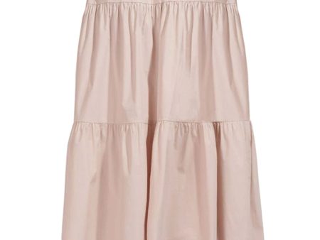 Biscotti Tiered Sea Midi Skirt Supply