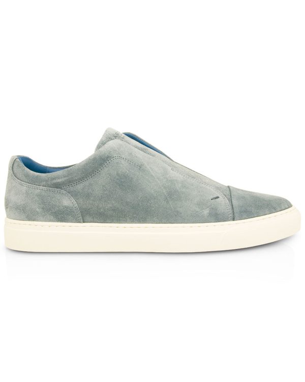 Aaron Suede Sneaker in Blue Jean Sale