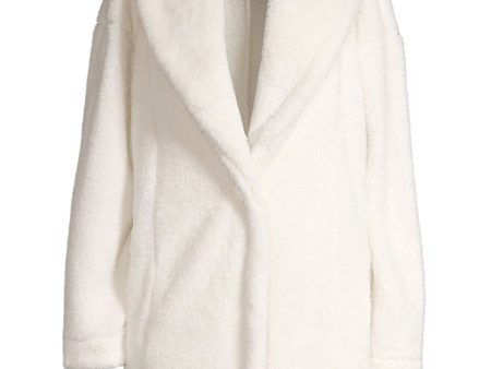 Annona Sherpa Cardigan in Cream Cheap