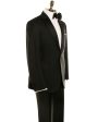 Black Basic Tuxedo Fashion