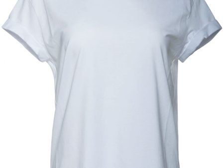 White Monili Collar T-Shirt Online Hot Sale