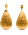 24k Yellow Gold Double Drop Earrings Online now