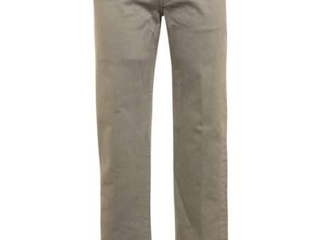 5 Pocket Denim Pant in Grey Fashion