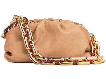 Teen Chain Pouch in Almond For Cheap