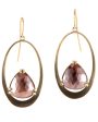 18k Yellow Gold Diamond Drop Earrings on Sale