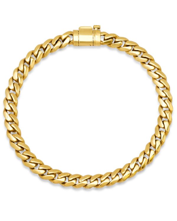 14k Cuban Link Bracelet Discount