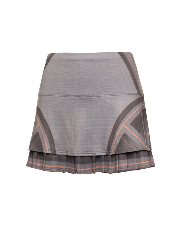 Asphalt K Swiss Pleat Skirt 12 For Sale