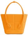 Arco Rubber Tote in Tangerine Fashion