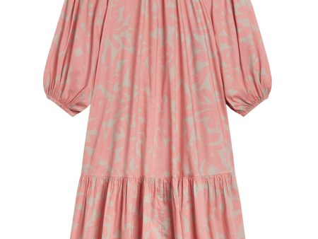 Wild Rose Tiered Midi Dress Online now