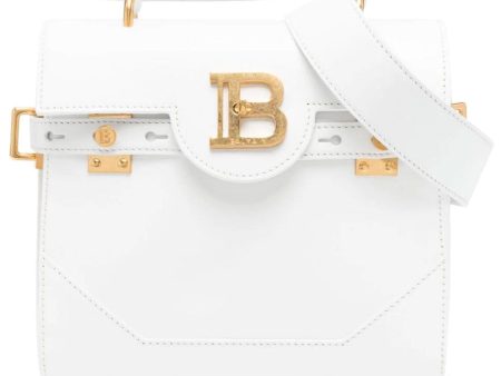 BBuzz 33 Calfskin Tote in Blanc Online Sale