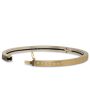 Yellow Gold and Sterling Silver Diamond Bangle Bracelet Online