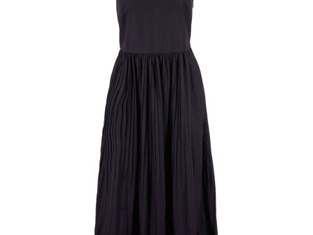 Nero Pleated Halter Neck Maxi Dress Online Hot Sale