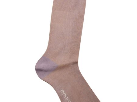 Yellow and Purple Pindot Midcalf Sock Sale