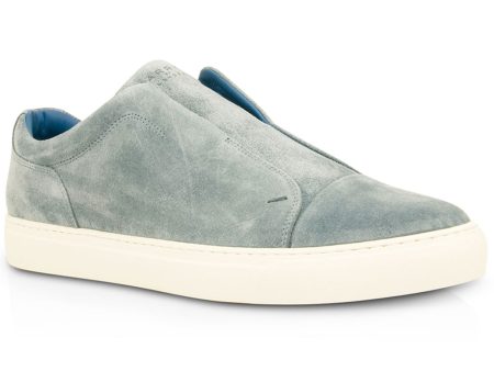 Aaron Suede Sneaker in Blue Jean Sale