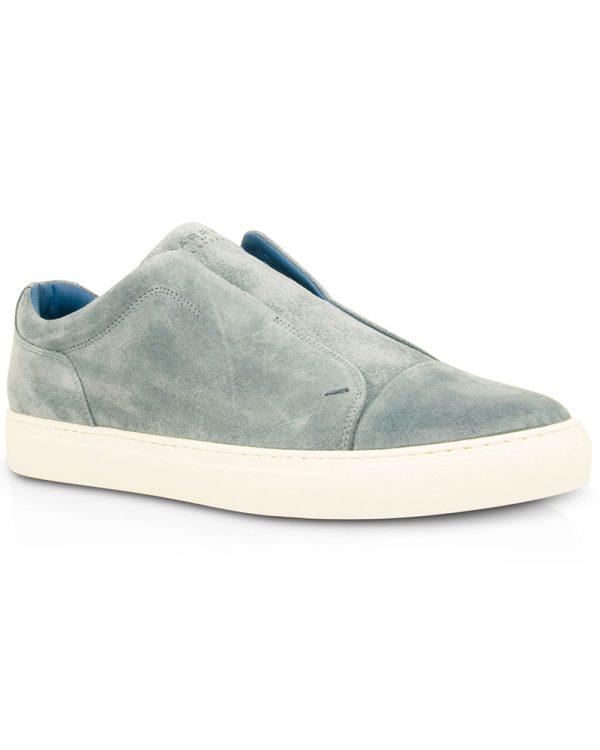 Aaron Suede Sneaker in Blue Jean Sale