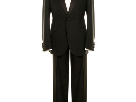 Black Basic Tuxedo Fashion