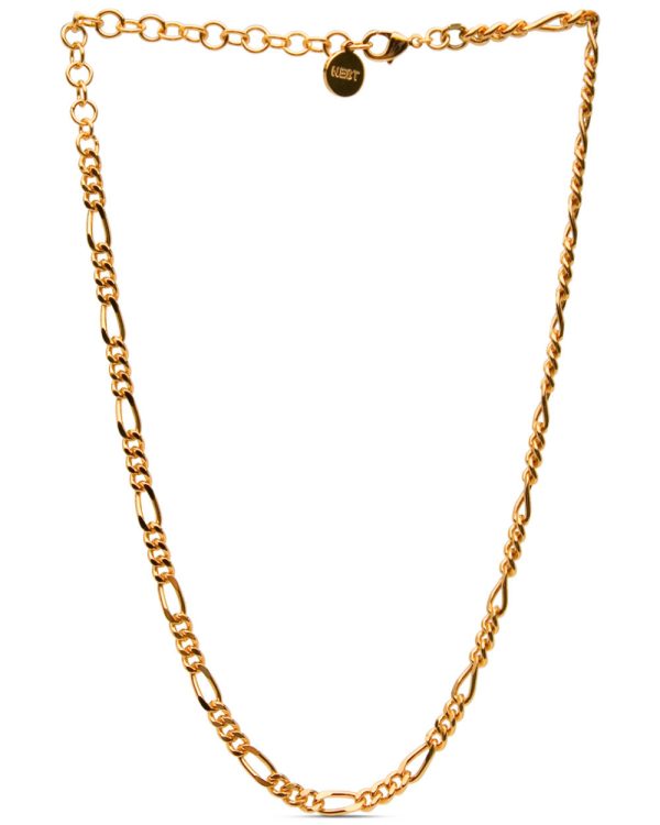 22k Gold Figaro Chain Necklace Sale