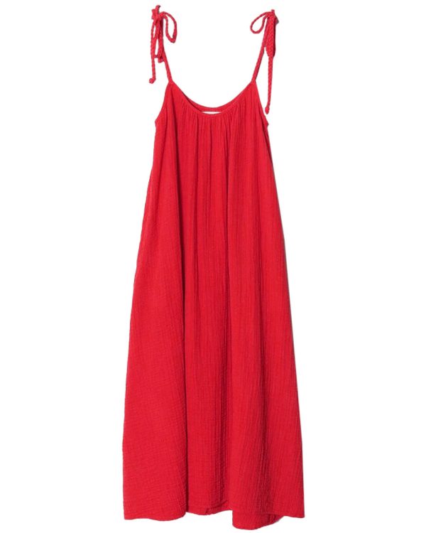 Apple Red Joli Dress Hot on Sale