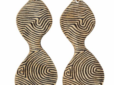 Zen Bronze Earrings Online Sale