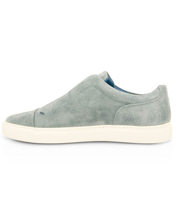 Aaron Suede Sneaker in Blue Jean Sale