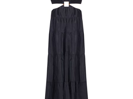 Black Dome Maxi Dress Sale