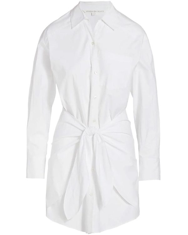 White Roanoke Shirt Dress Online