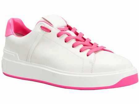 B Court Sneaker in Blanc Rose For Sale