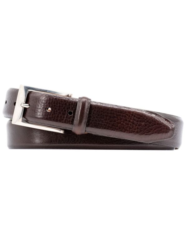 Luca Belt in Walnut For Cheap