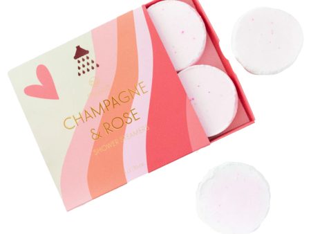 Champagne and Rose Shower Steamer Online Sale