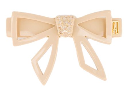 Beige A L’Infini Bow Hair Barrette Online