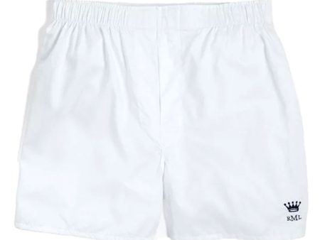 White Boxers Pack of 2 For Sale