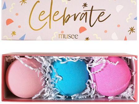 Celebration Bath Bomb Set of Three on Sale