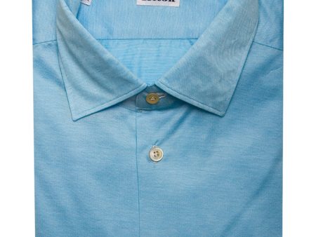 Aqua Knit Sport Shirt on Sale