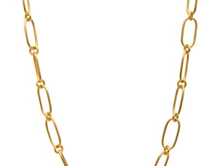 22k Gold Cypriot Link Necklace For Cheap