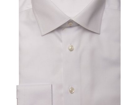 White Slim Twill Shirt Cheap