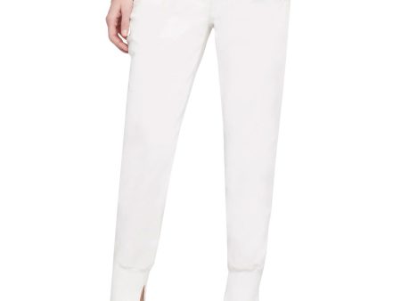 Antique White Tie Waist Utility Jogger Online