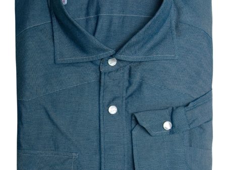 Washed Denim Sport Shirt Supply