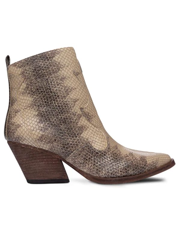 Snake Skin Lasso Bootie Discount