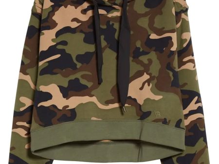 Army Camo Loulou Hooded Sweatshirt For Discount