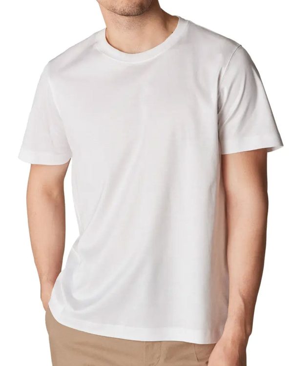 White Jersey T-Shirt Cheap