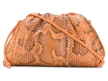 The Pouch Python Clutch Bag Hot on Sale