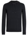 Cotton and Cashmere Hoodie in Black Discount