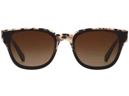 Webster Nylon Sunglasses in Crema to Black Discount