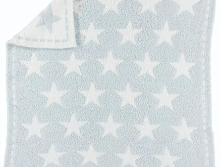 Aqua Ice Stars CozyChic-Dream Receiving Blanket Online Hot Sale