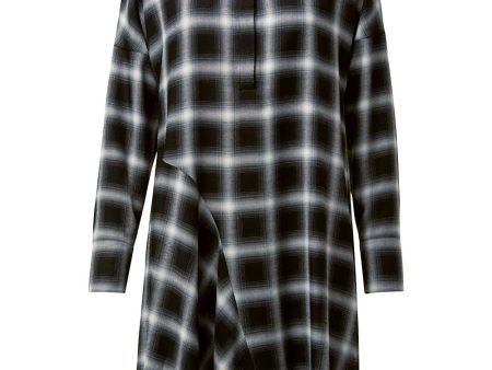 Black Chalk Tartan Check Dress Online Hot Sale