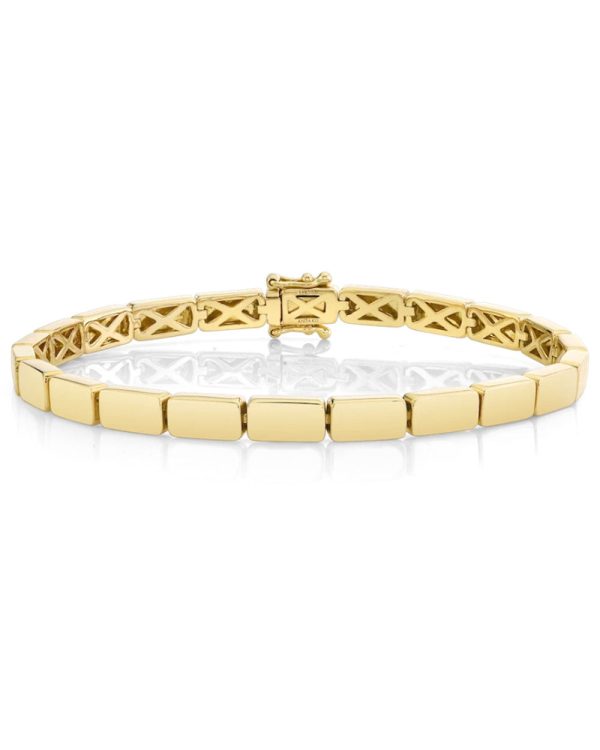 Yellow Gold Bunny Bracelet For Cheap