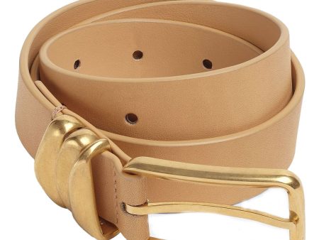 Almond Cintura-French Calf Belt Online